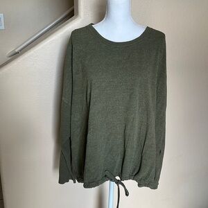 Barefoot dreams drawstring waist sweater